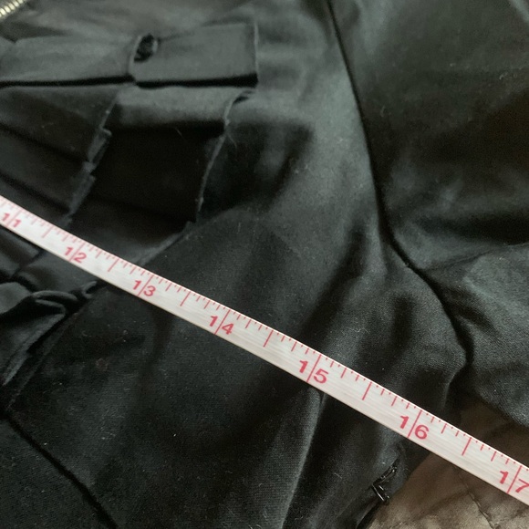 Ted Baker little black dress front details - Picture 8 of 10